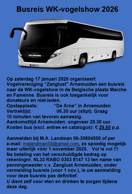 Busreis WK 2026